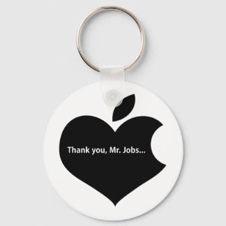 THANK YOU MR JOBS KEYCHAIN