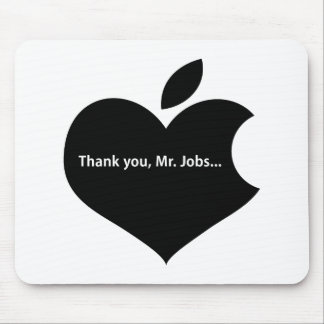 THANK YOU MR JOBS MOUSE PAD