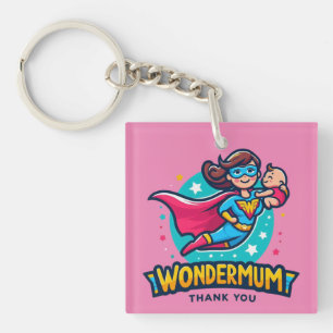 Thank you Mum! T-Shirt Keychain