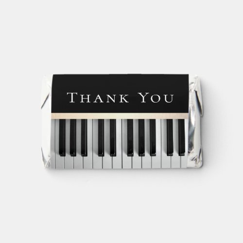 Thank you music piano hersheys miniatures