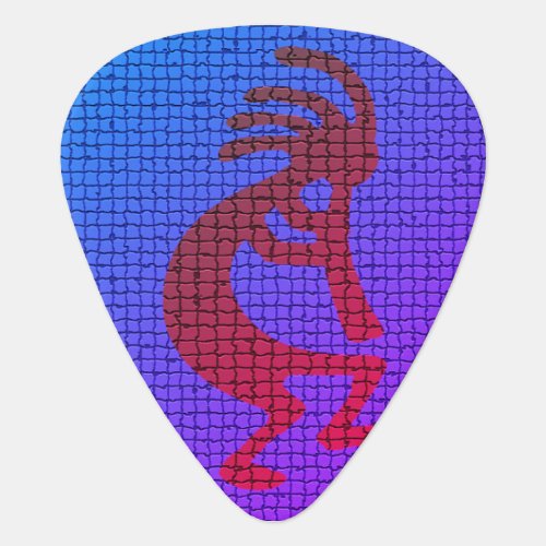 Thank You Music Teacher Bright Musical Kokopelli Guitar Pick