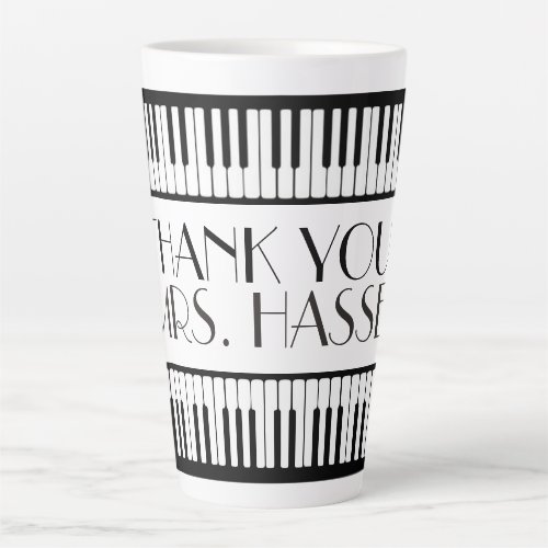 Thank You Music Teacher Coffee Mug