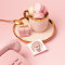 Thank You Name 16th Bridal Rose Glitter Kiss Lips