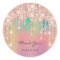 Thank You Name 16th Bridal Rose Glitter Ombre