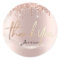 Thank You Name 16th Bridal Rose Glitter Spark