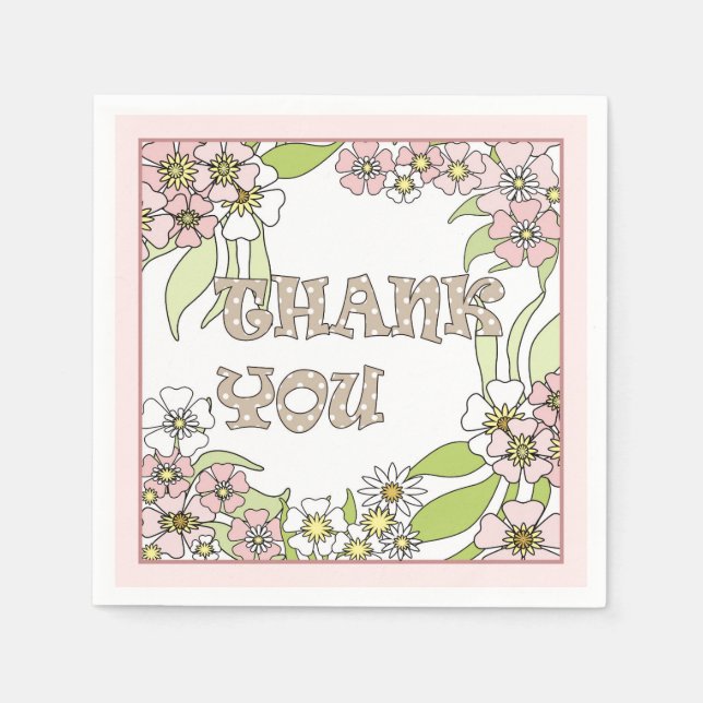 Thank you napkins (Front)