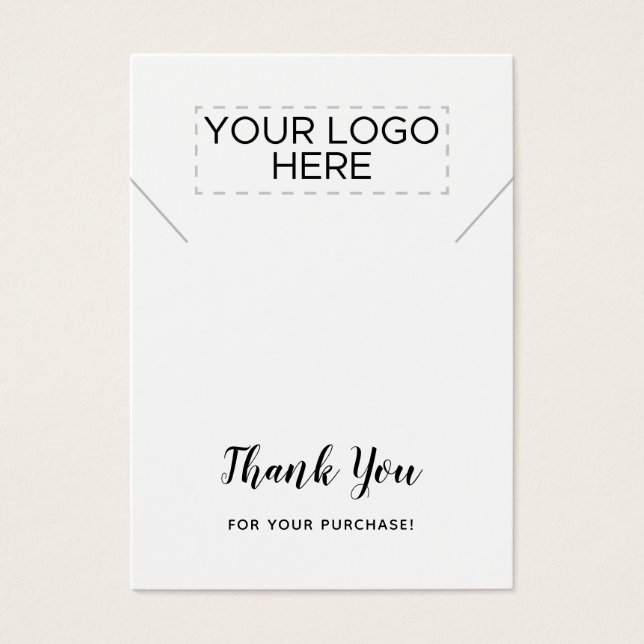 Thank You Necklace Display Cards (Front)