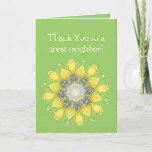 Thank You Neighbor,Custom Flower Garden Floral
