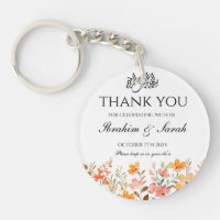 Thank You nikah muslim wedding favor floral