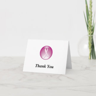 Thank You Note Breast Cancer Awareness