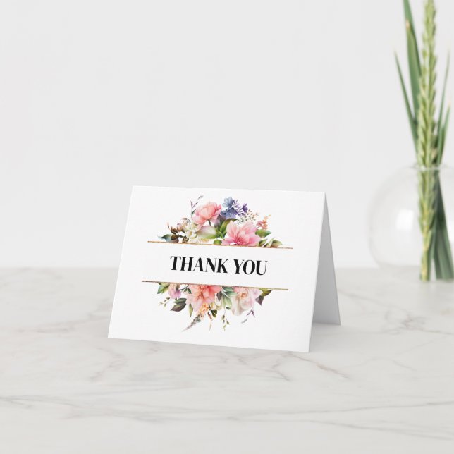 Thank You Note Card (Front)