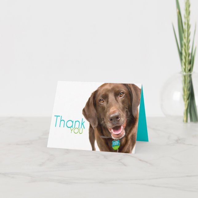 Thank You note card (Front)