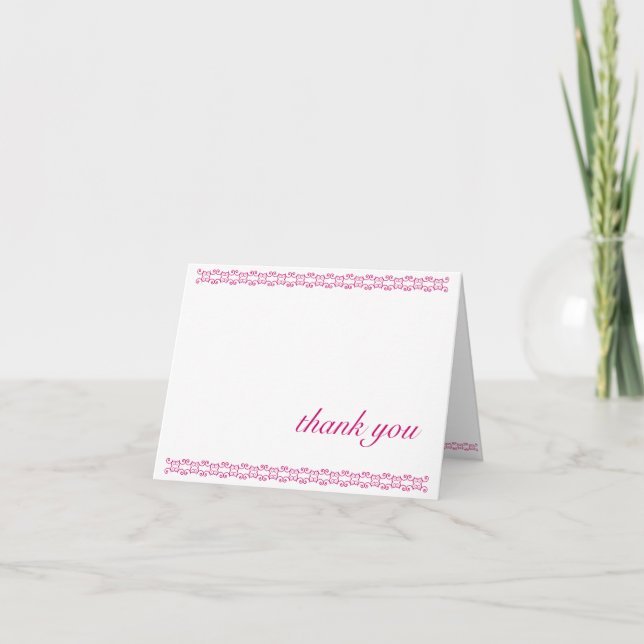 thank you note card (Front)