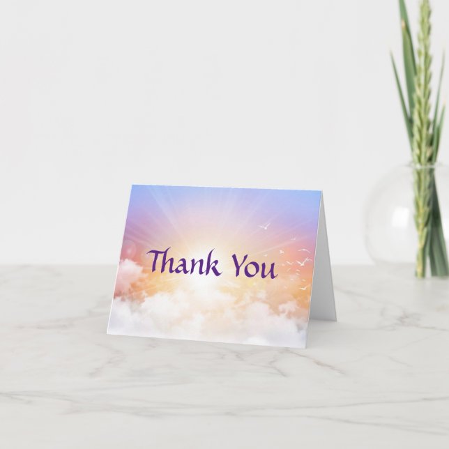 Thank You Note Card (Front)