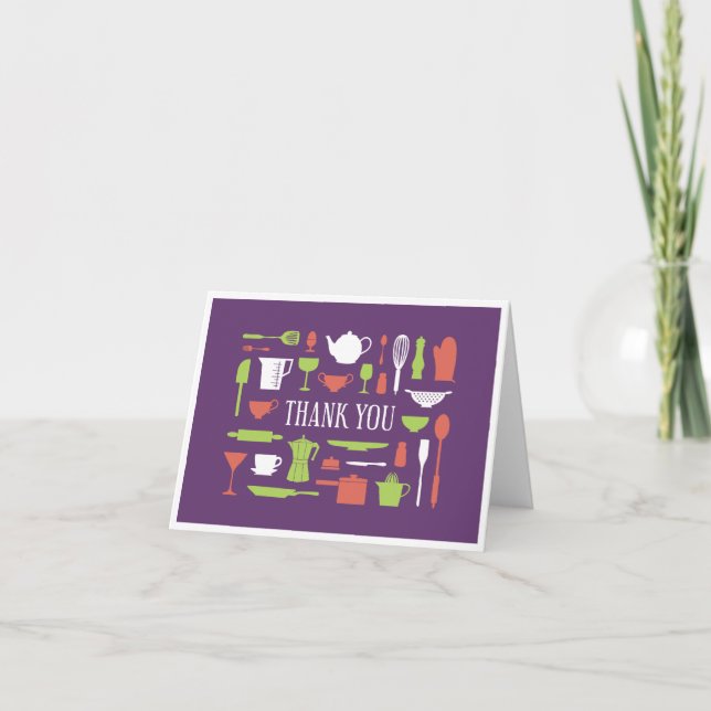 Thank You note card (Front)