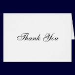 Thank You Note Cards cards