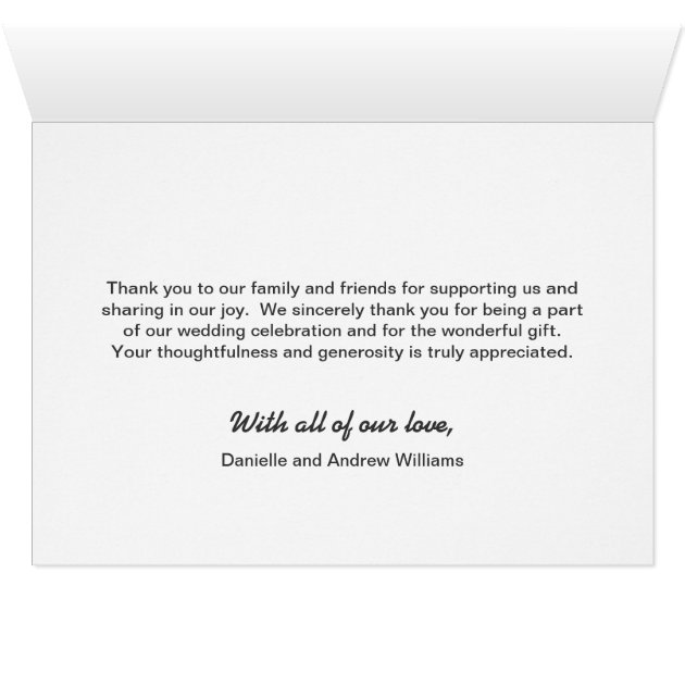 Thank You Note Cards | Black Chalkboard Charm