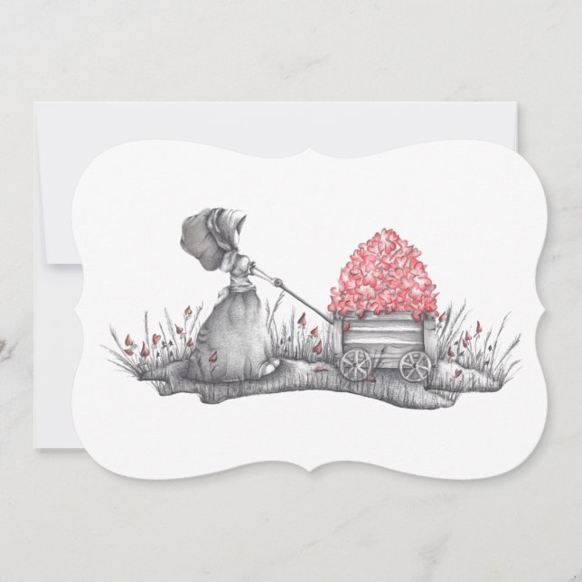 Thank you Note Cards Cute Simple (Front)