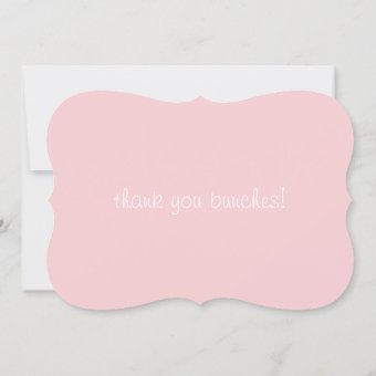 Thank you Note Cards Cute Simple | Zazzle