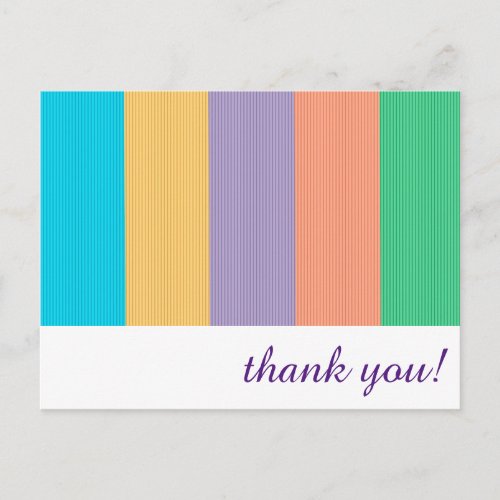 Thank You Note _ Double_sided Postcard