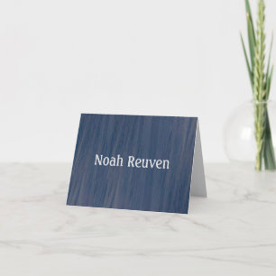Thank You Note for Simple Ocean Collection Card
