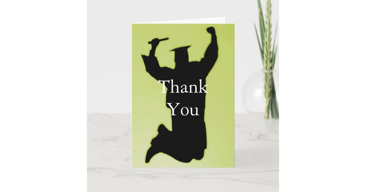 Thank You Note Graduation Zazzle