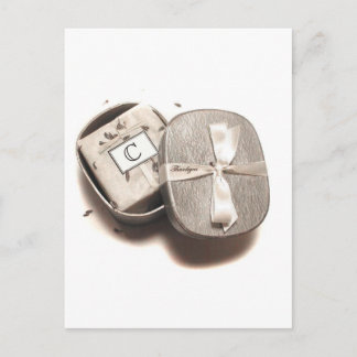 Thank you Notecard - "C" monogram