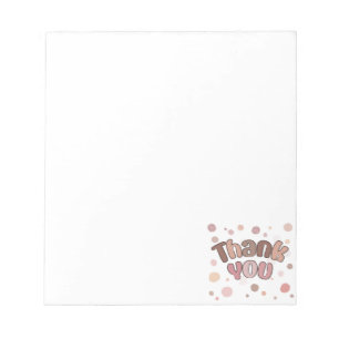 Thank you notepad