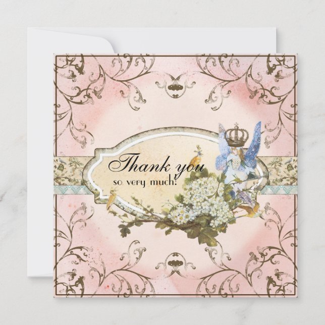 Thank You Notes - Enchanted Faerie Princess (Front)