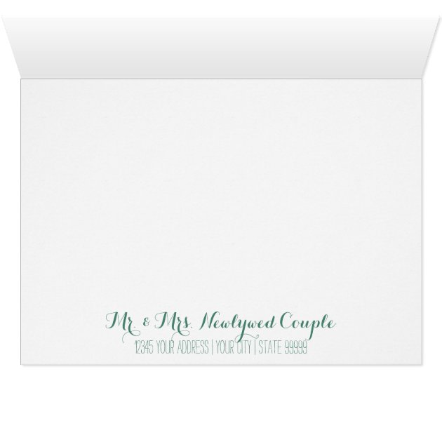 Thank You Notes Laurel Wreath Olive Leaf Wedding