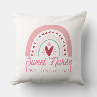 thank you Nurse, Appreciation Gift Throw Pillow