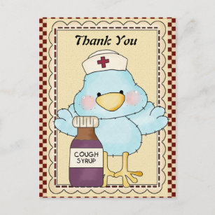 Thank You Nurse appreciation postcard