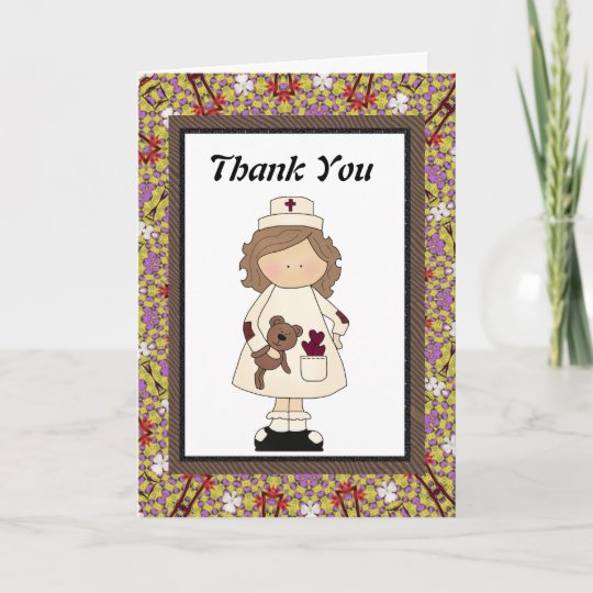 Thank You Nurse Card | Zazzle.com