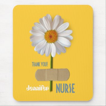 Thank You, Nurse. Custom Name Gift Mousepad