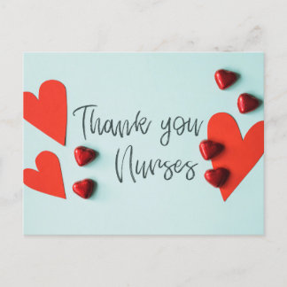 thank you nurse postcard