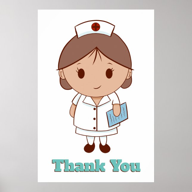 Thank You Nurse Poster (Front)