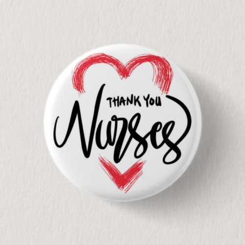 Thank You Nurses Appreciation Keychain Button