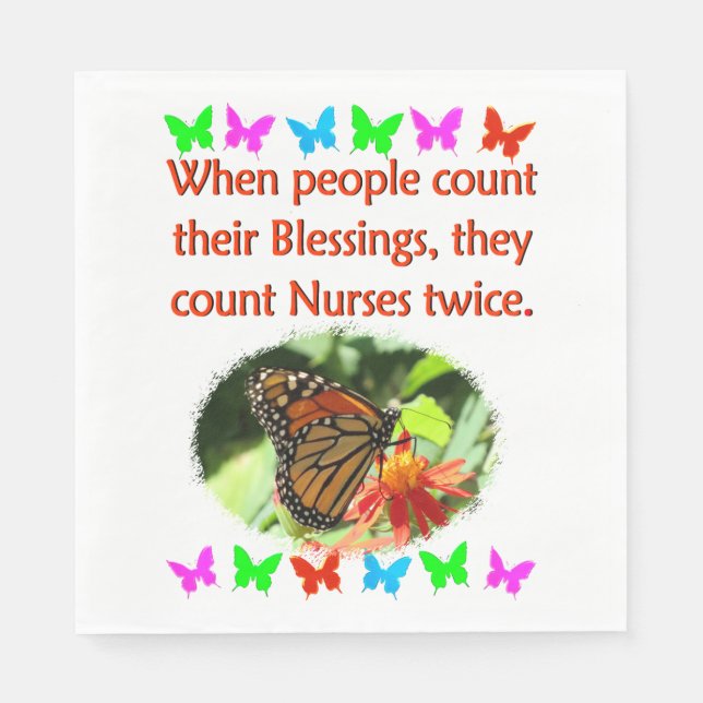 THANK YOU NURSES! NAPKINS (Front)