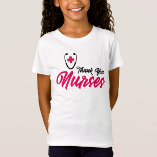 Thank You Nurses Pink T-Shirt