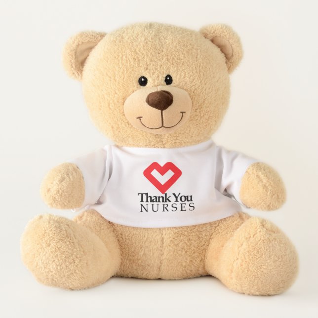 Thank You Nurses | Red Heart Teddy Bear (Front)