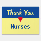 Thank You Nurses Sign | Zazzle