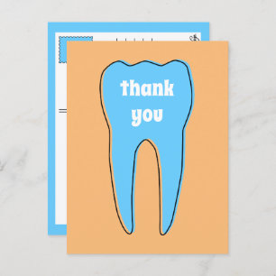 THANK YOU oddrex tooth Postcard