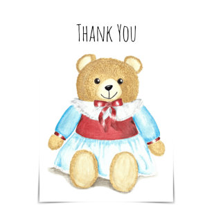 "Thank You" Oma Bear Hug Card