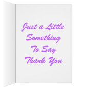 Thank You Pansy Flower (Inside (Right))