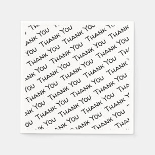 Thank You Paper Napkins