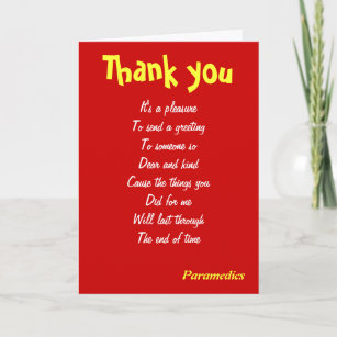 Paramedic Cards | Zazzle