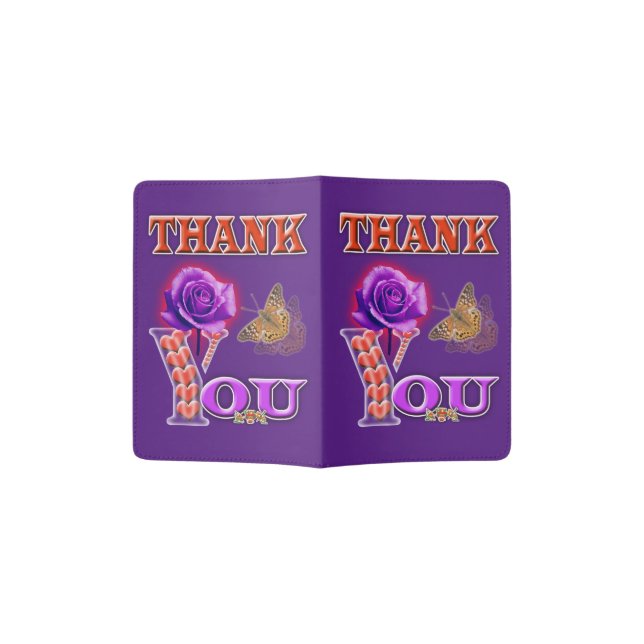 Thank You Passport Holder (Opened)