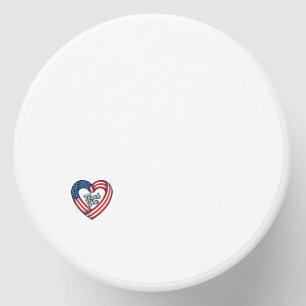 Thank You Patriotic Heart Vintage Vector Design_1 Mini Candle Favors