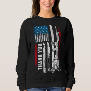Thank You Patriotic Men Memorial Day 4th Of July U Sweatshirt