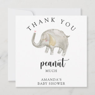 Thank you peanut much card